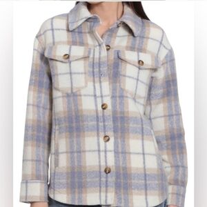 Avec les Filles plaid shacket - L.            J51